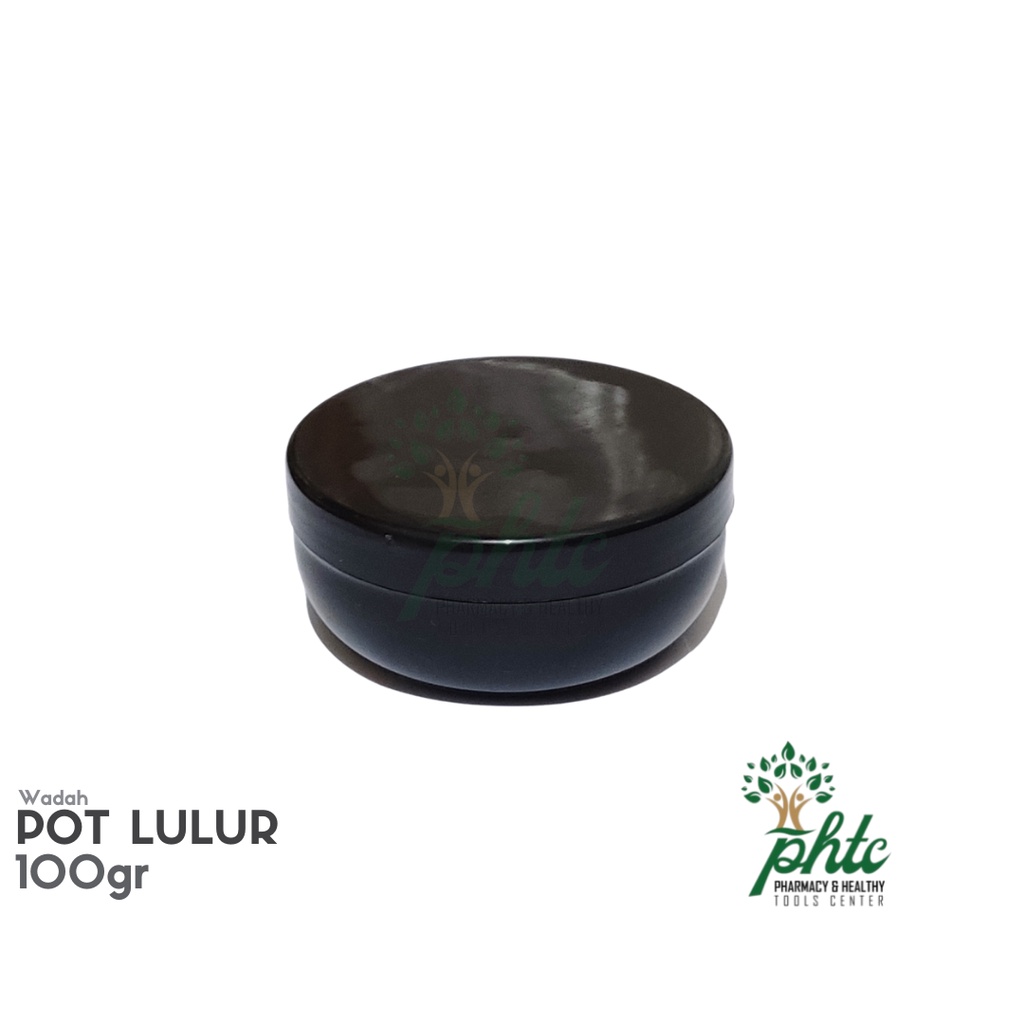 Pot Lulur 100gr Plastik l Pot Scrub 100 gr