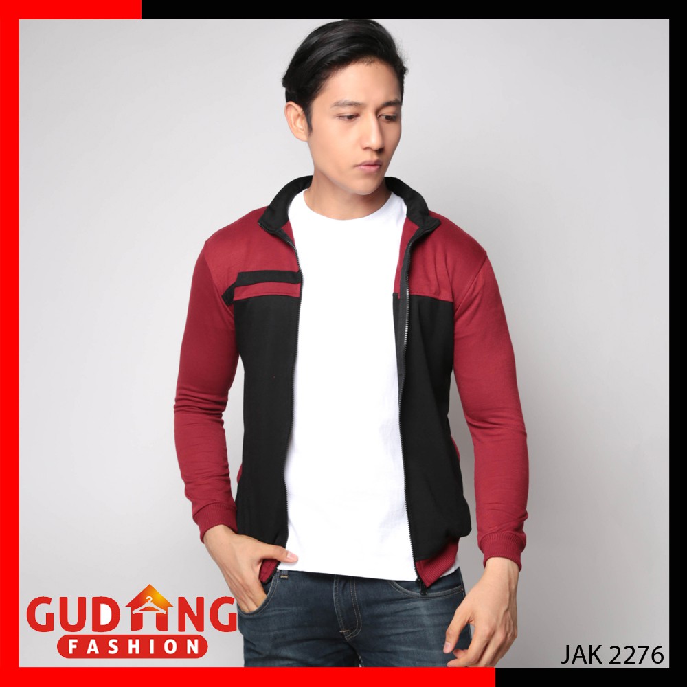 Jaket Training Pria Sporty Banyak Pilihan Warna - JAK (COMB)