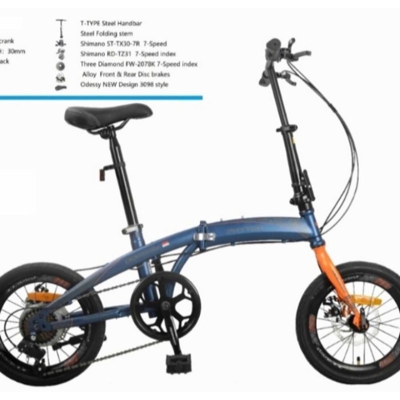 FoldingBike/Sepeda Lipet Odessy 20 Phyton