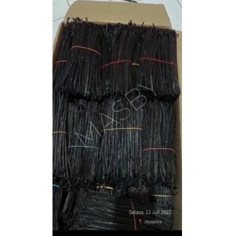 

Vanilli Kering Asli dari PNG (Papua New Guinea) Papua