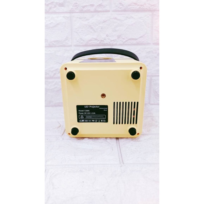 C500 Proyektor 480P LED Projector Wireless Connect C500S Ponsel Mirroring Proyektor 659091/659092