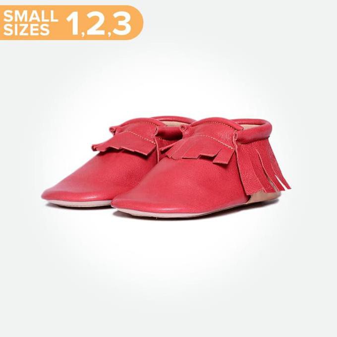 Murah Baby Moccasins Ultralight Small - Apple  (Sepatu Bayi Pyopp) - Size 3 Terbaru