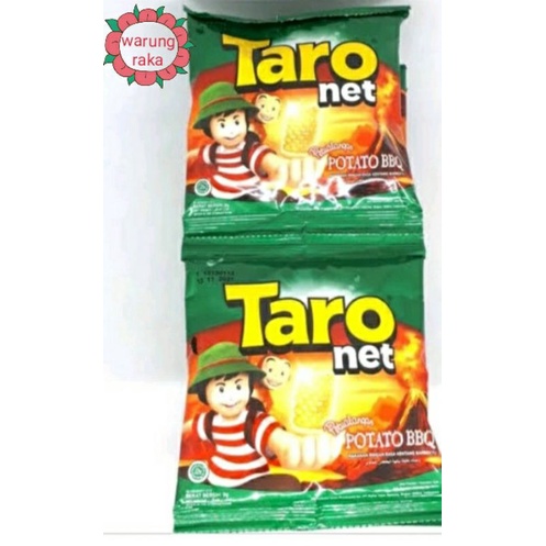 

taro net/termurah/1 renceng isi 10pcs X 9gram