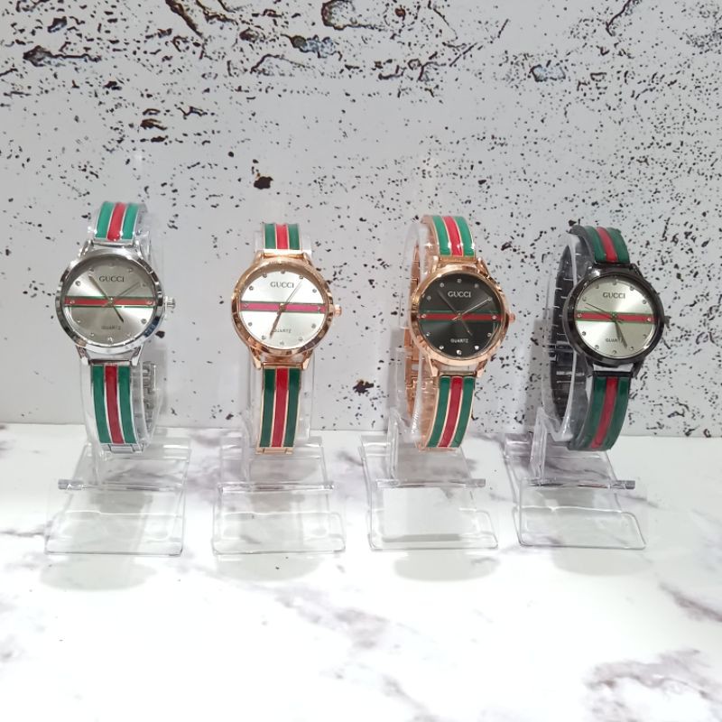 (Toko Ricoh) Jam Tangan Wanita Gucci Fashion Gelang