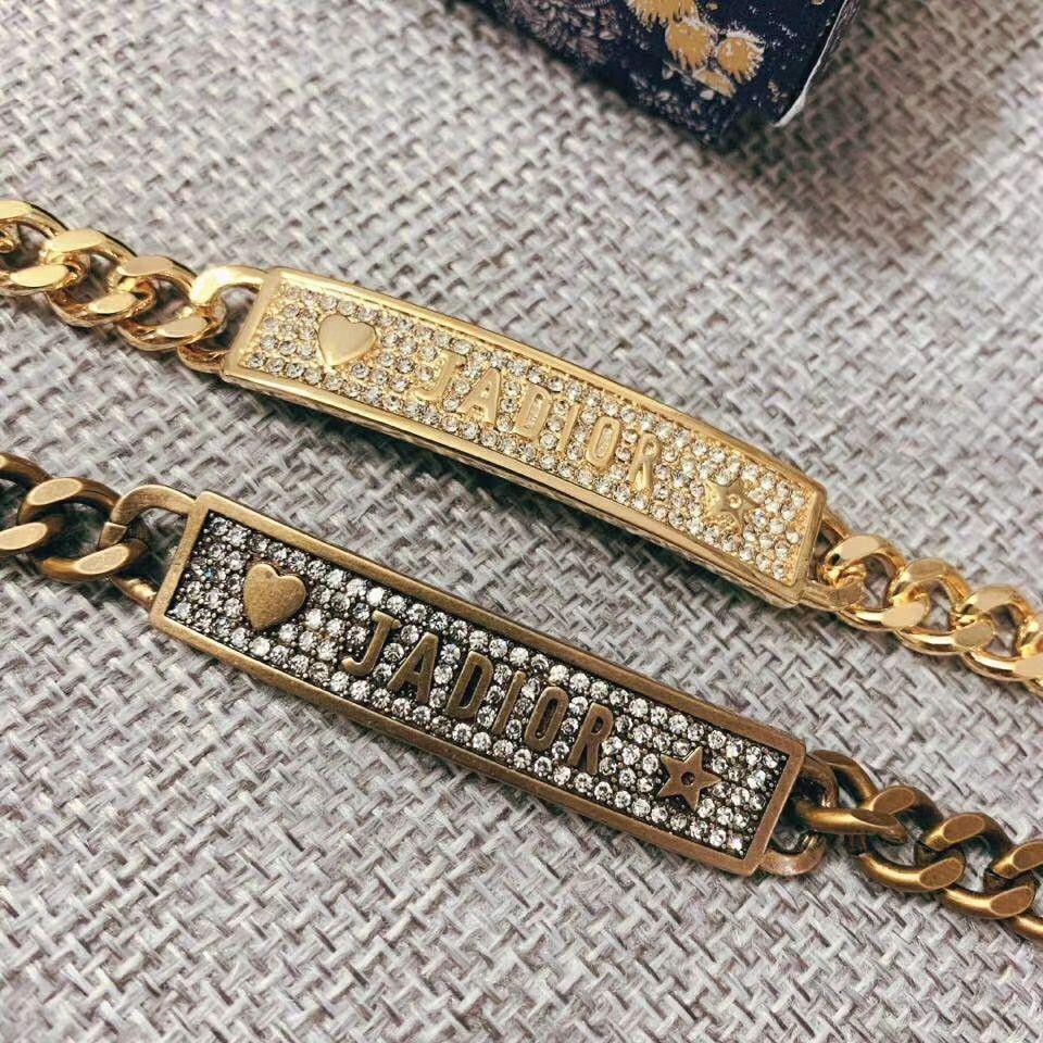 PERHIASAN IMPORT MURAH - Gelang CDR Jadior Love Star Crystal Plate AC2119