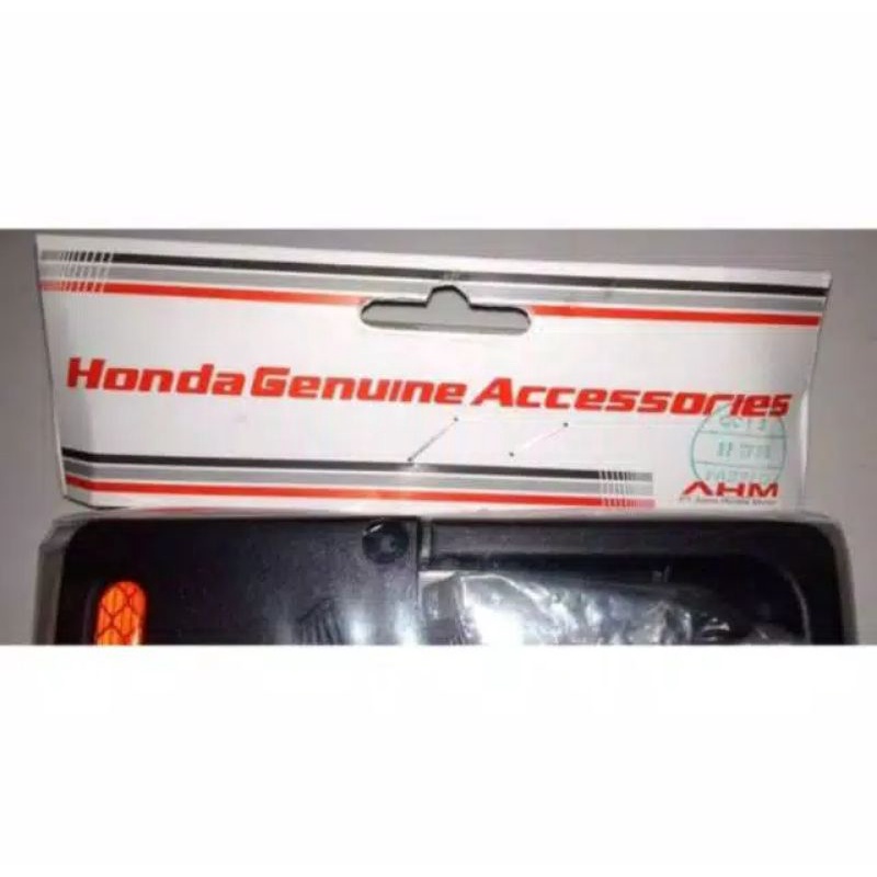 Cover tempat plat nomor motor original honda AHM vario beat scoopy pcx adv genio supra cb