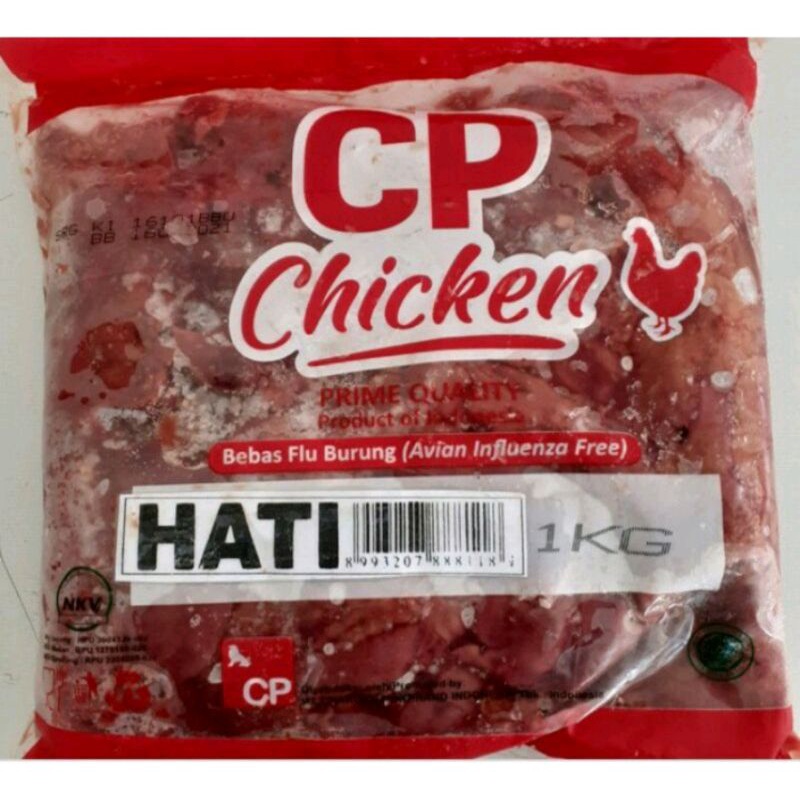 

CP Hati Ayam 1 Kg