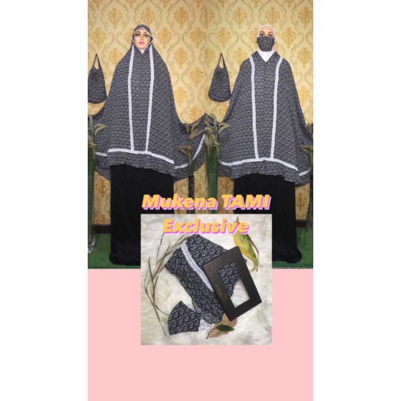 Mukena Silky Premium Ekclusive model 2In1