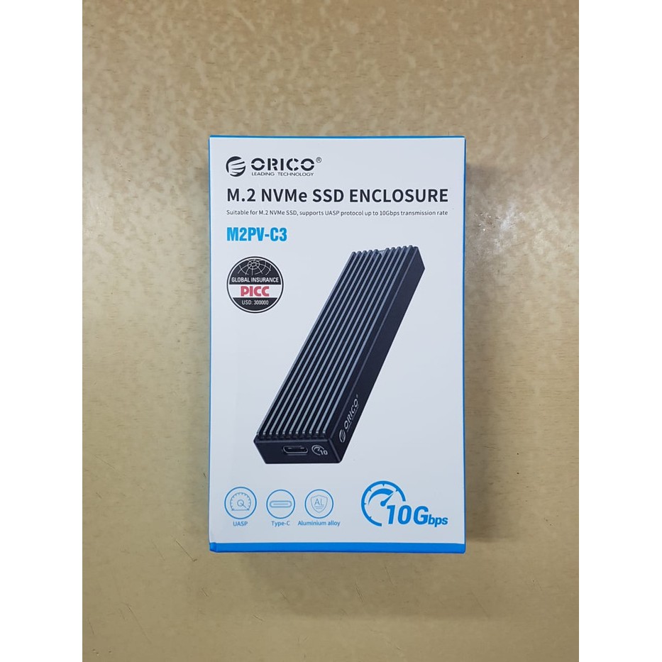 Orico Casing SSD M.2 NVME M2PV-C3