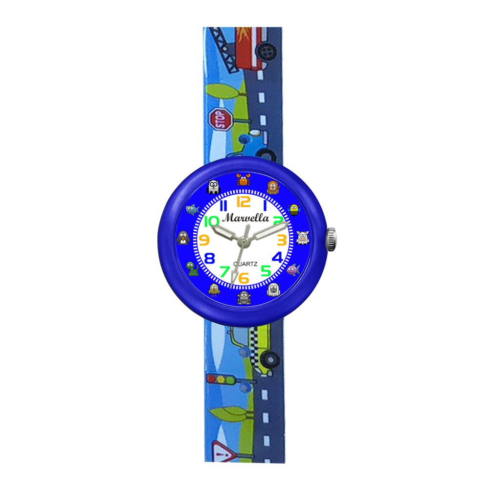 Jam Tangan Anak MARVELLA Car MV 1002