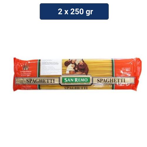 

San Remo Pasta Spaghetti 2 x 250 gr