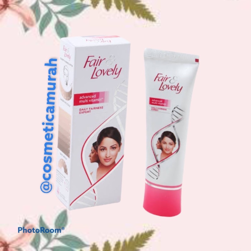 [ 25 &amp; 50 gr ] fair and lovely multivitamin kemasan tube - glow lovely multivitamin - fair and glow lovely