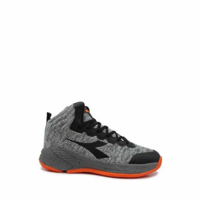 Sepatu Basket Pria Diadora Dribble Grey / Basketball - DIAKB210407G