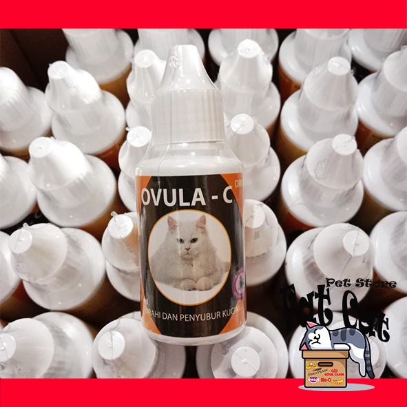 Ovula C Cat 30ml - Vitamin Herbal Birahi Obat Birahi Kucing Khusus Cat