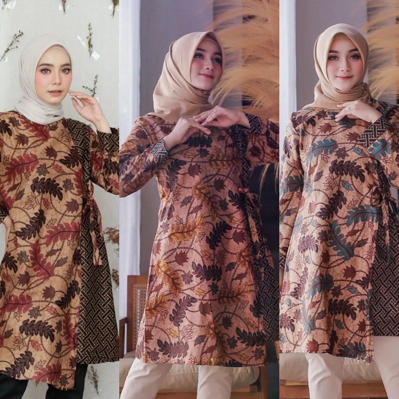Produsen Terlaris Serut Genes Jelita Tunic Navbor Yelbor Whitbor Creambor Tunik Batik Modern Hrb030 Dolbi Dob 0yAgGoijq8Bq7
