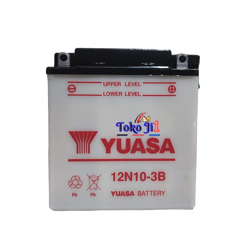 YUASA AKI BASAH 12N10-3B 12V 10AH VIAR RODA 3 THUNDER 125