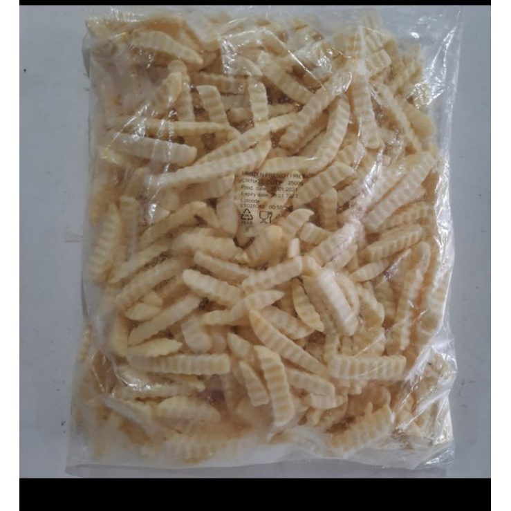 

KING FRIES crinckle 2,5kg