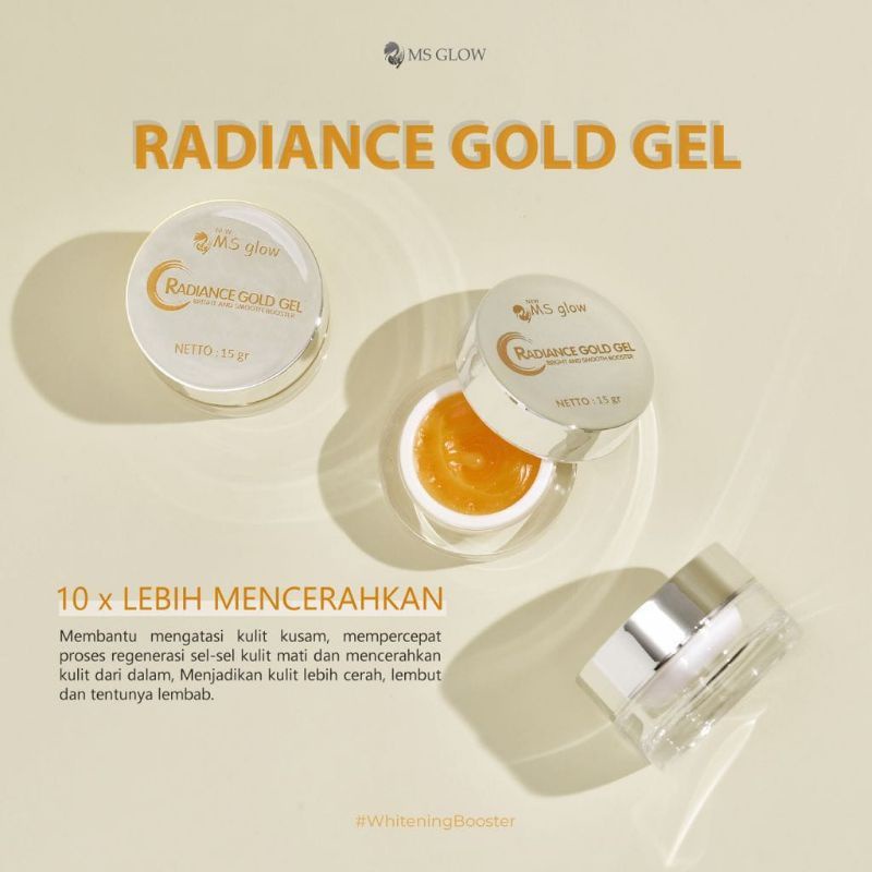 MS GLOW RADIANCE GOLD GEL | RADIANCE GOLD GLOWING MS GLOW