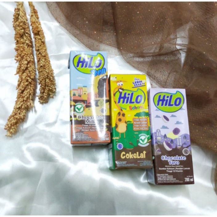 

Hilo School Cokelat- Chocolate Milk - Chocolate Taro