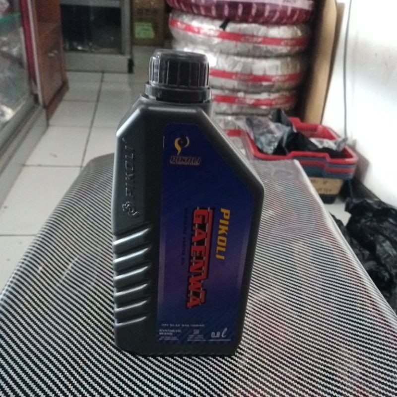 Pikoli Gaenwa 4T 10W40 800Ml Oli Mesin Motor Bebek Sport 4 Tak 4Tak Universal Oil Synthetic Blend