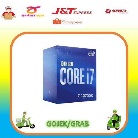 INTEL CORE I7 10700K BOX ORI RESMI 10TH GEN