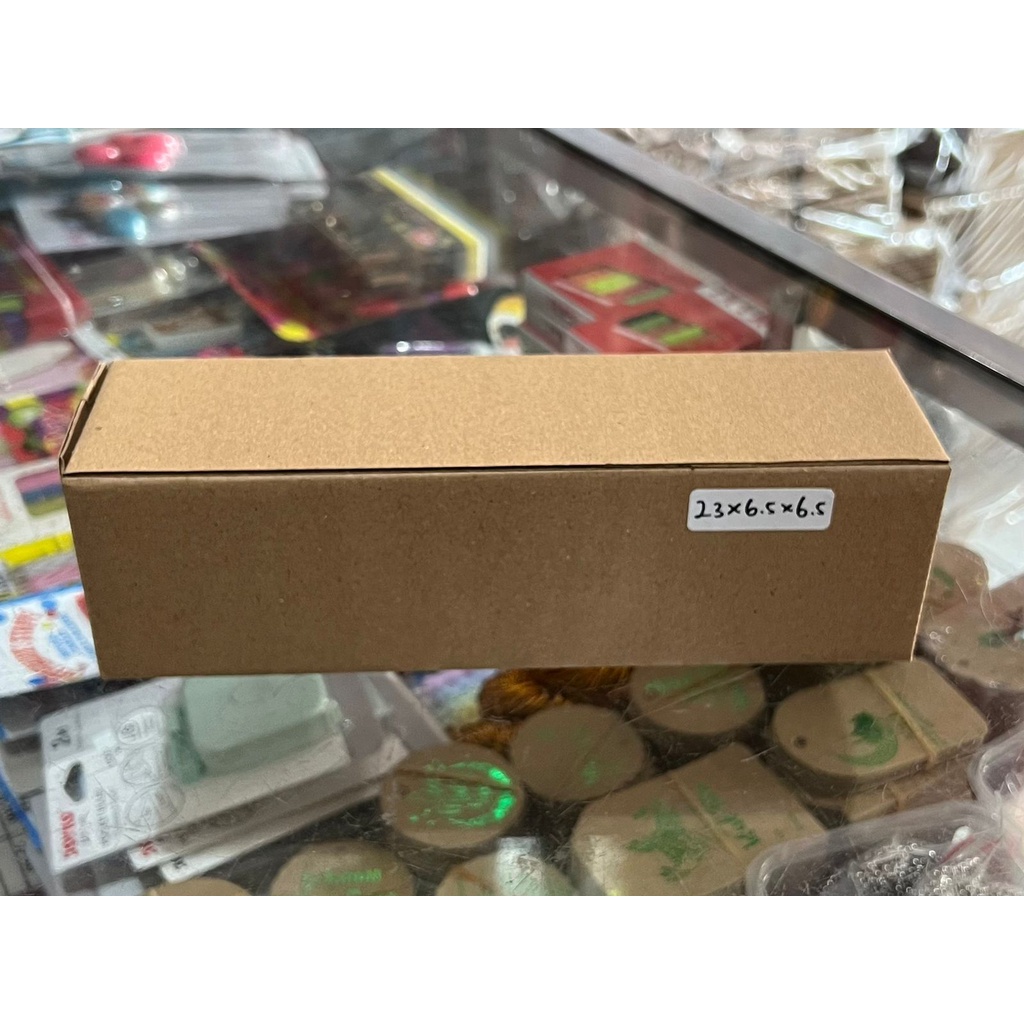

Box Kardus 23 x 6,5 x 6,5 cm, Corrugated Box, Packaging Botol, Tumbler, die cut