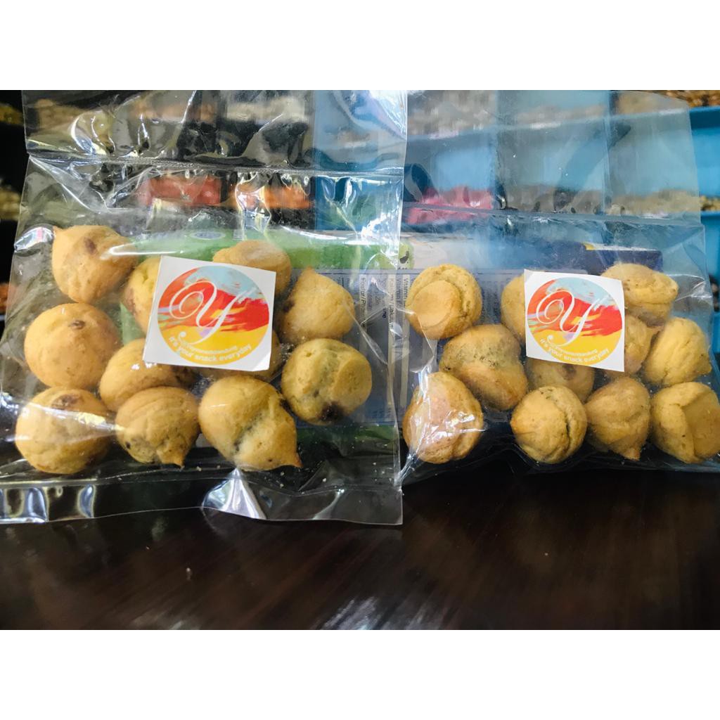 

Soes mini, soes kering mini, soes kering coklat, soes coklat 500 gram