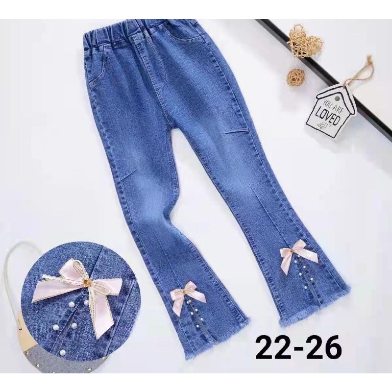 5-10 Tahun Jeans Cewe Import | Jeans Anak Premium