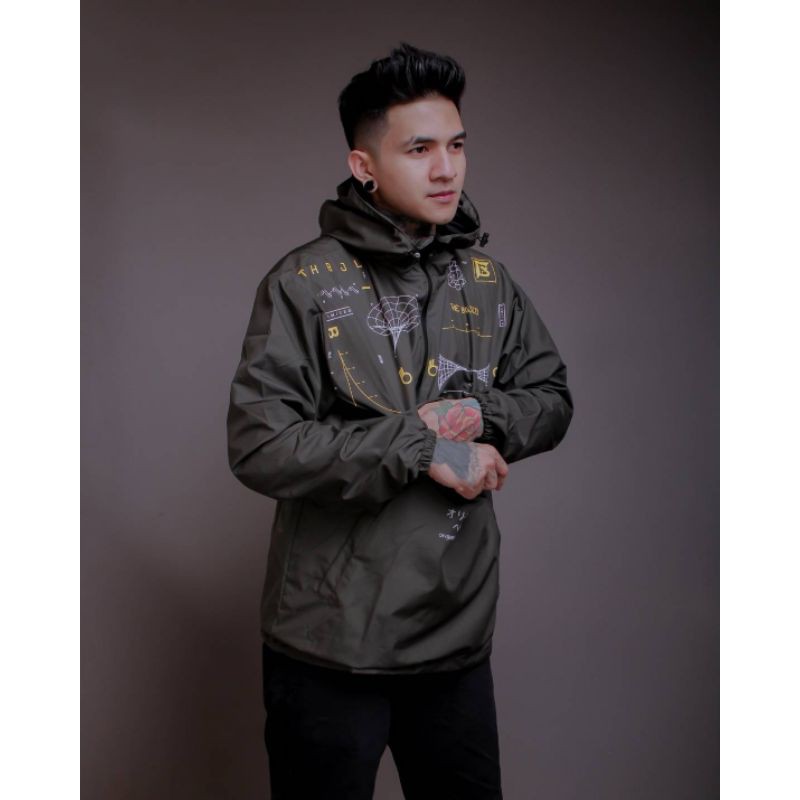 Jaket Pria Cagoule Math THE BOJIEL ORIGINAL