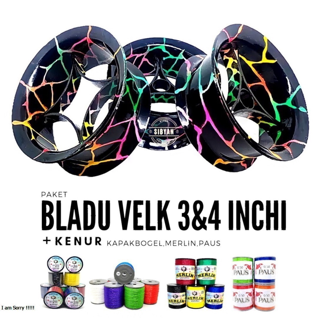 BLADU /GULUNGAN KENUR VELK RACING KEREN