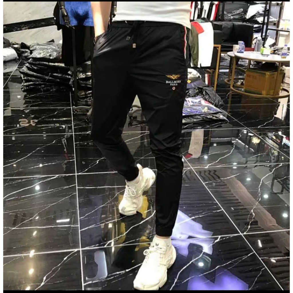 Celana Joger Pria Panjang Paris SweatPants Casual &amp; Sporty Pria jogger Pants ParisTraining Santai Cowok