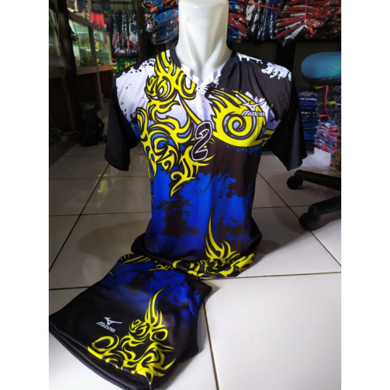 JERSY VOLLY SETELAN COWO/CEWE