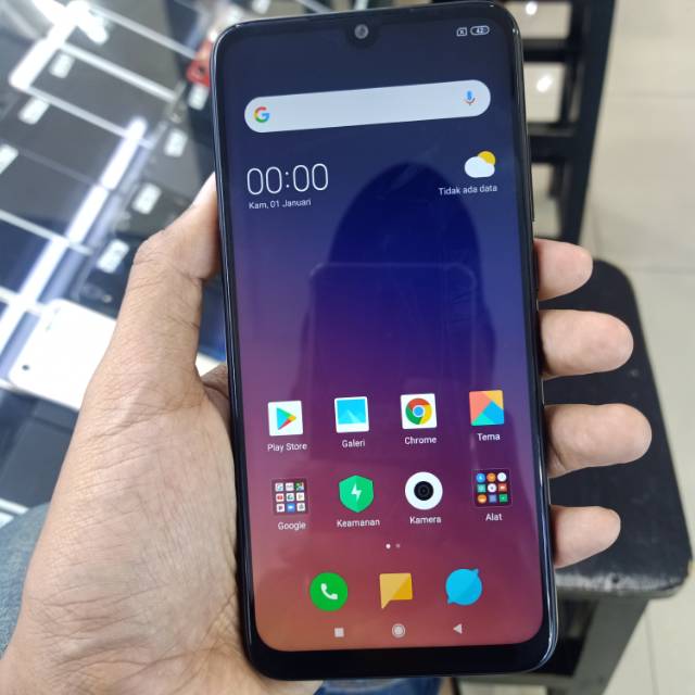 second Xiaomi Redmi note 7 4/64 ex tam batangan hp only no minus