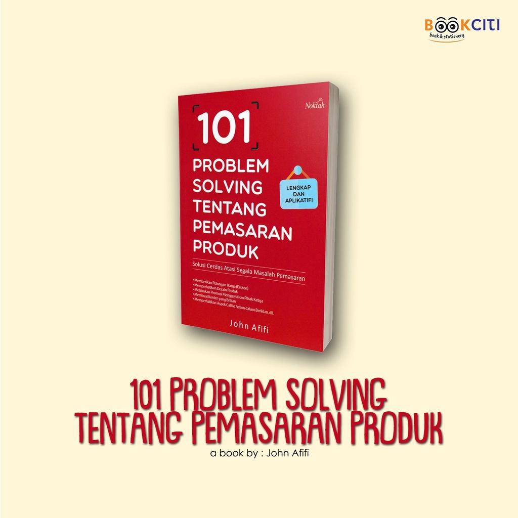 101 PROBLEM SOLVING TENTANG PEMASARAN PRODUK
