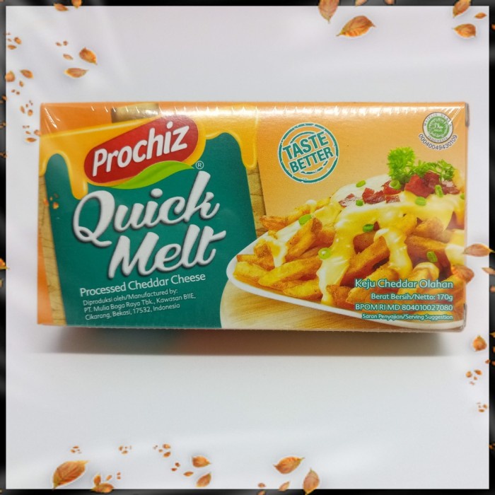 

Keju- Keju Prochiz Quick Melt 170Gr / Keju Leleh Prochiz -Keju.