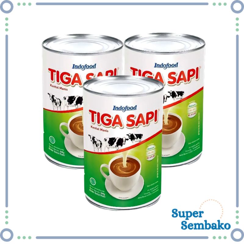 

SUSU KRIMER KENTAL MANIS SKM TIGA SAPI 490gr KALENG BESAR MURAH