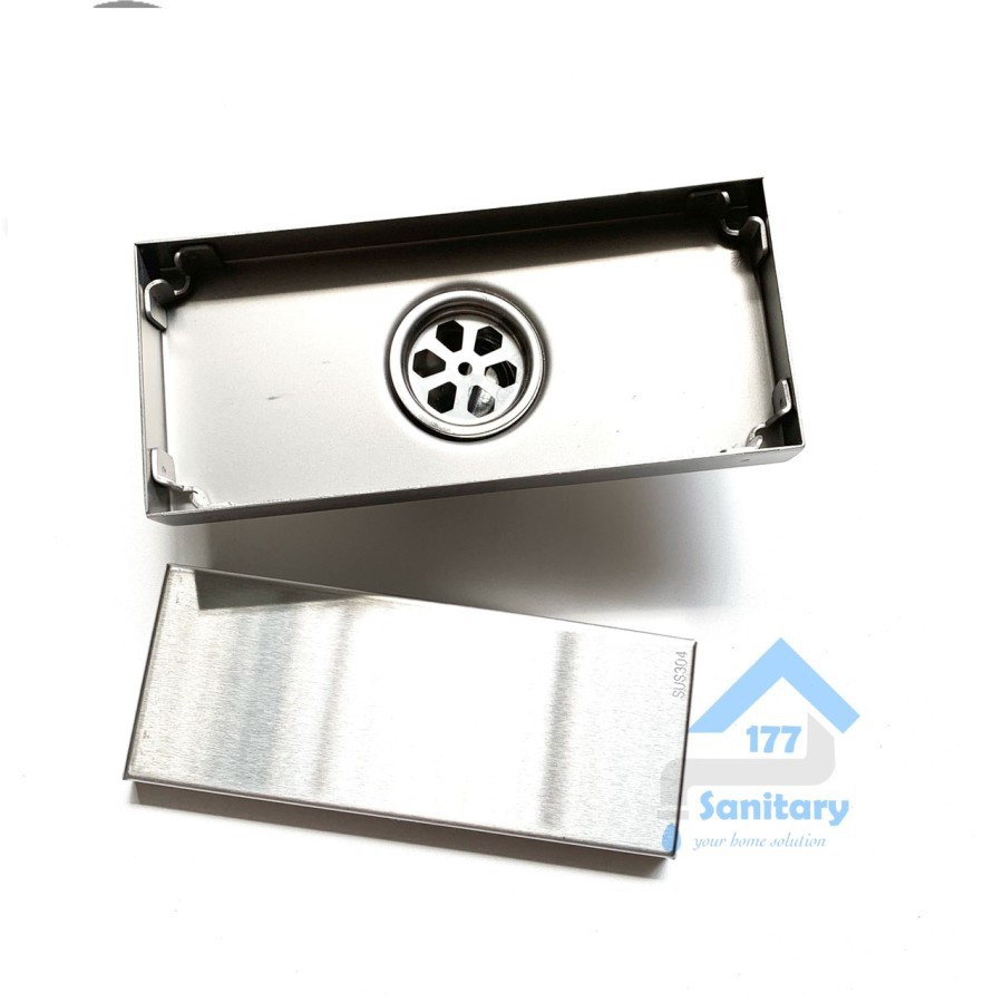 Saringan Got Smart Drain 20cm Stainless 304 - Smart Drain Floor Drain Tile Drain Minimalis T92