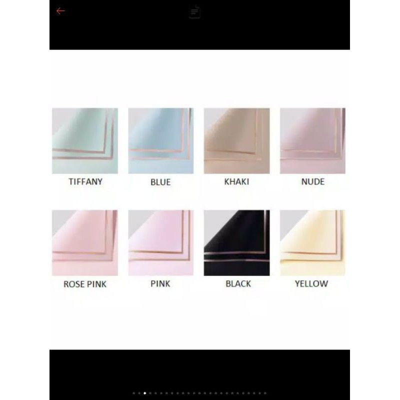 

Kertas Chellophane/ kertas wrapping buket