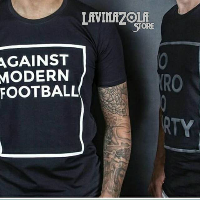 Tshirt baju kaos against modern football acab 1312 garis keras firm persija persib