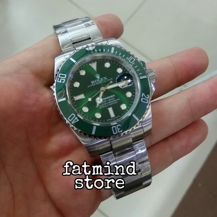 JAM TANGAN ROLEX SUBMARINER HULK BODY SWISS SUPER GRADE
