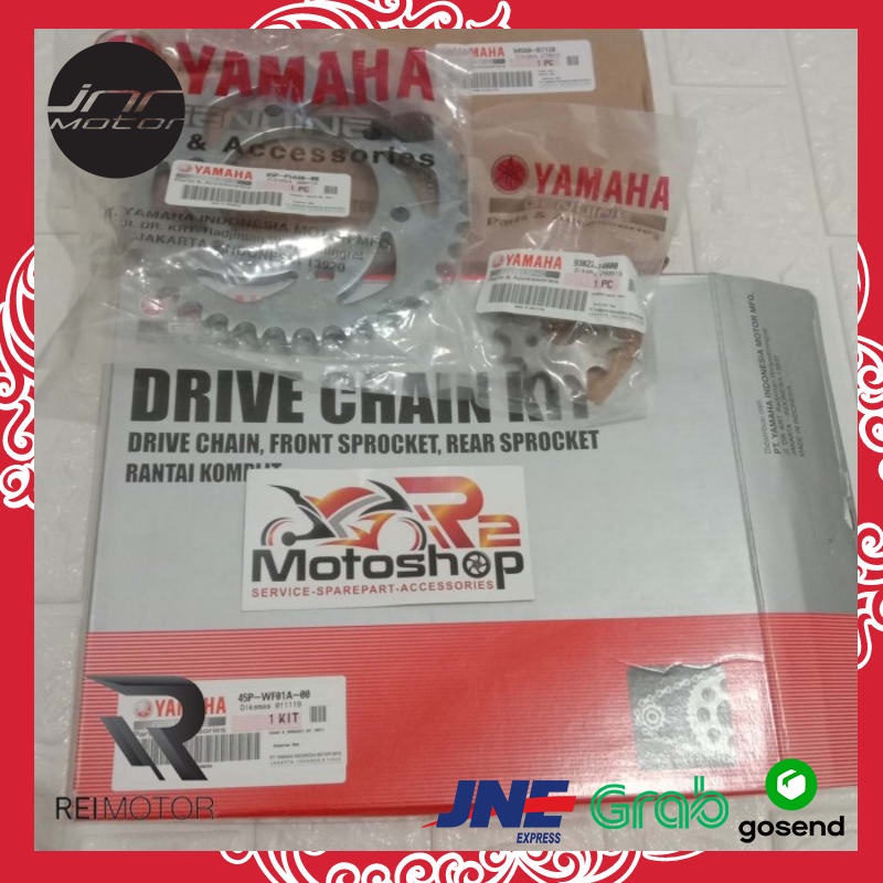 Gear Set Byson Original Yamaha 45P-WF01A-00