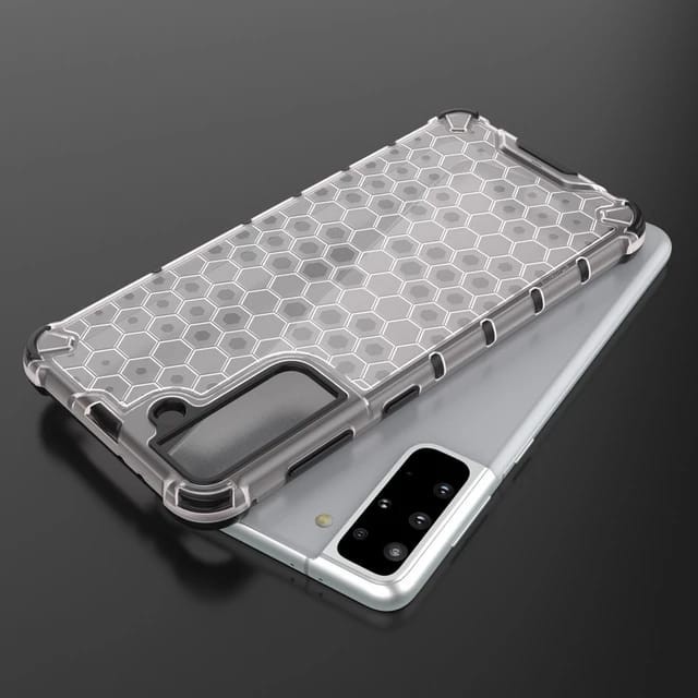 SAMSUNG S21 FE / S21 / S21 PLUS / S21 ULTRA SOFT CASE RUGGED ARMOR HONEYCOMB