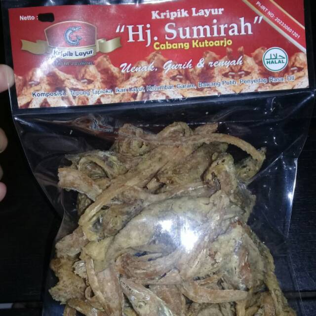 

Kripik layur 100 gram