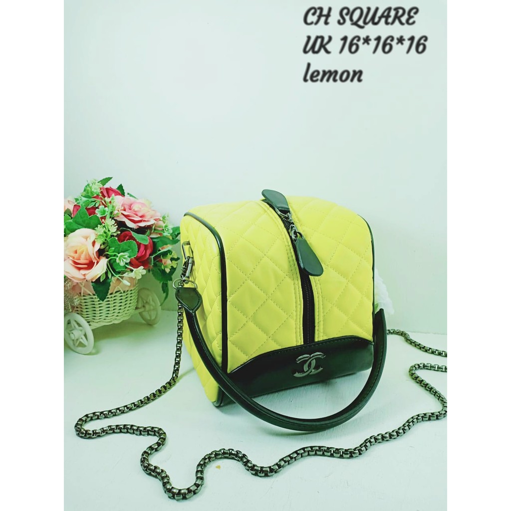 Chanel dadu/tas kotak/tas import/tas slempang tas batam tas cewek tas wanita handbags