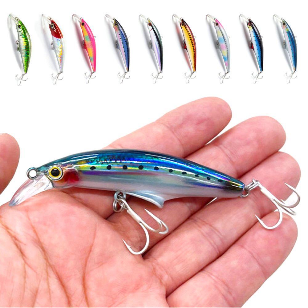 CHOOKYY Chookyy Pencil Minnow Baits Outdoor Crankbaits Umpan Ikan Kecil Yang Bermanfaat