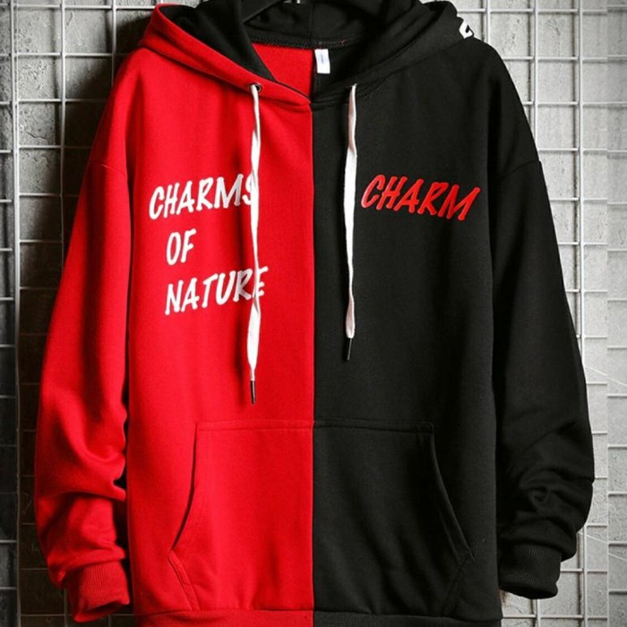 Jaket Charm Merah/Jaket Jumbo Pria/Fashion Pria - ,