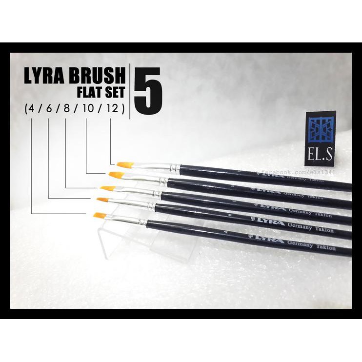 

Terlaris Lyra Art Brush Flat Set
