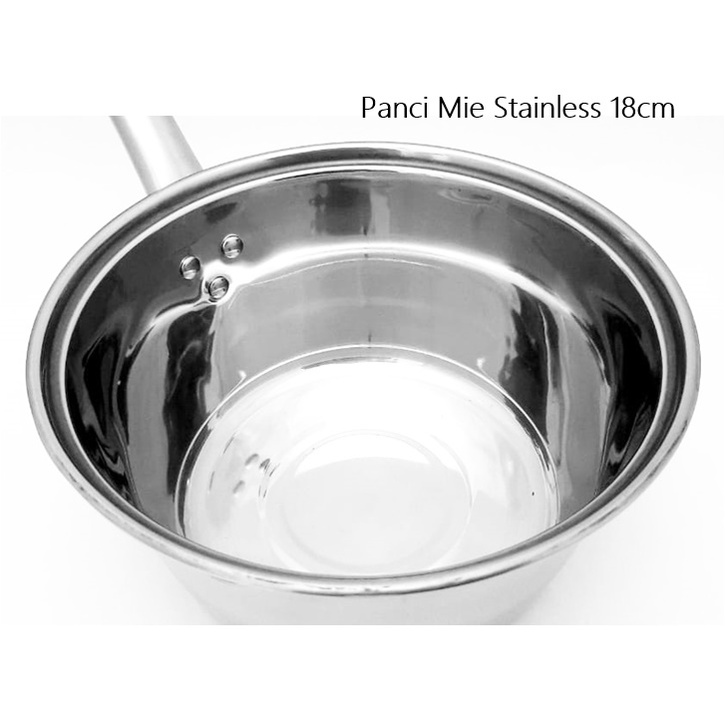 Panci Mie Stainless 18cm