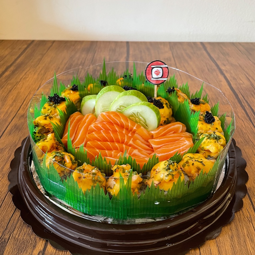

Fure Sushi -Botan Cake| Kue Ulang tahun|cake|sushi|Birthday Cake