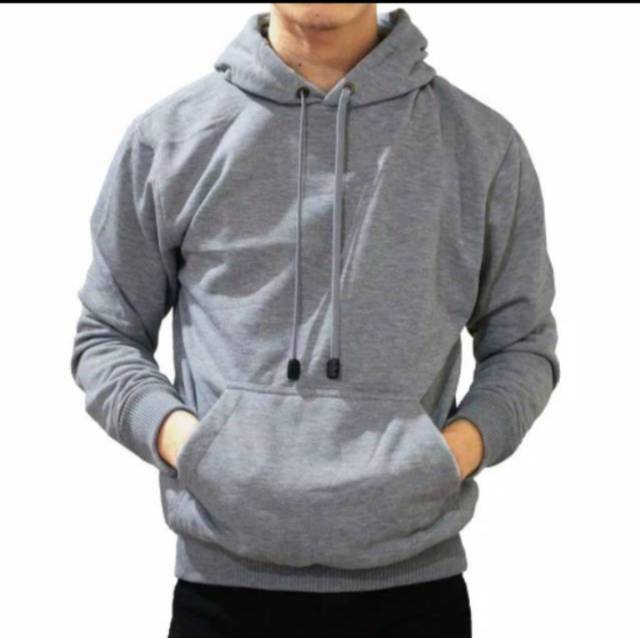 MF Sweater Polosan Hoodie Pria